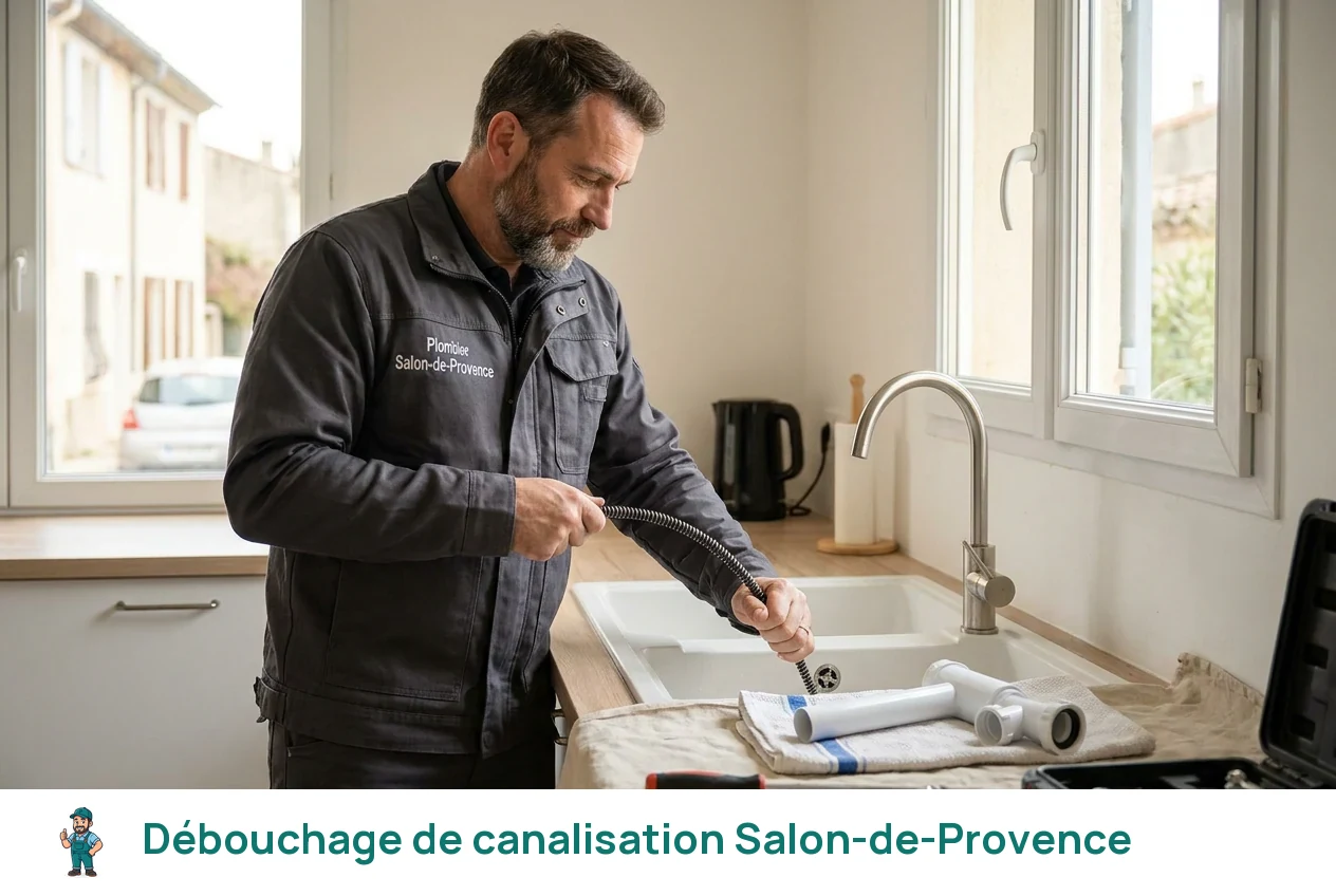 Débouchage de canalisation à Salon-de-Provence