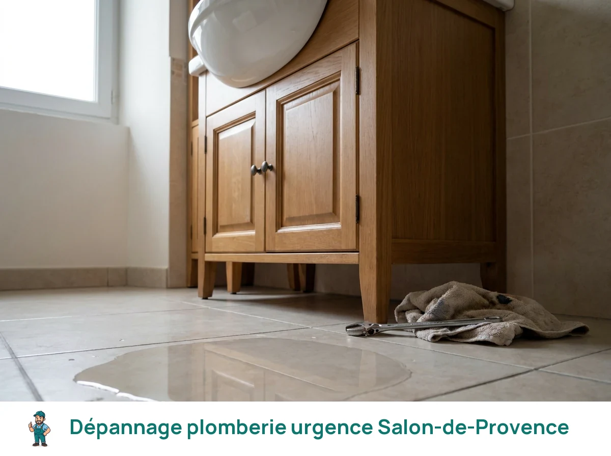 Dépannage plomberie urgence à Salon-de-Provence