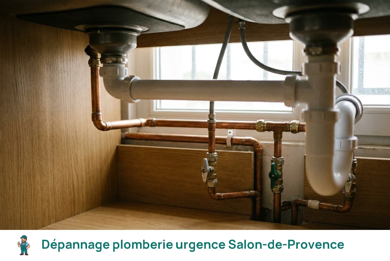 Dépannage plomberie urgence à Salon-de-Provence