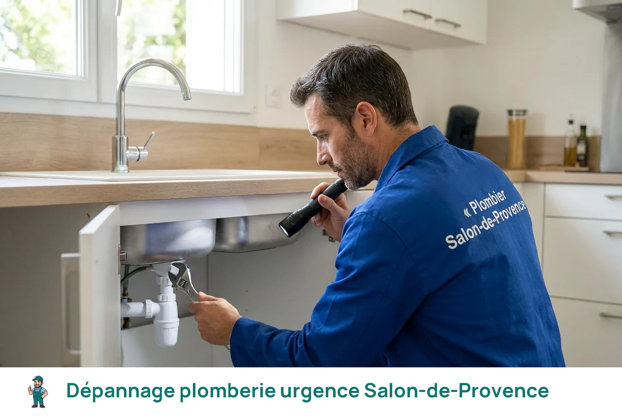 Dépannage plomberie urgence à Salon-de-Provence