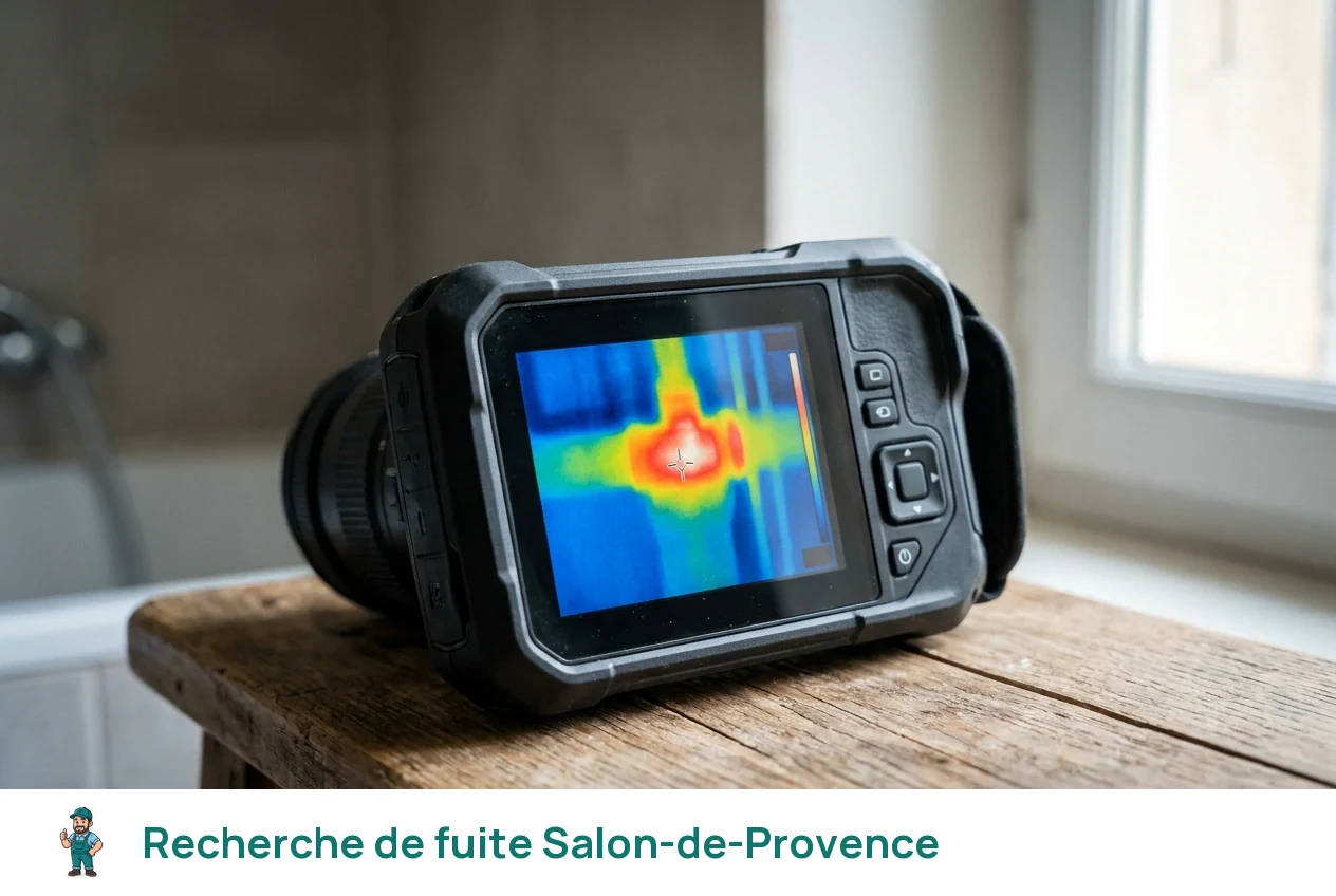 Recherche de fuite à Salon-de-Provence