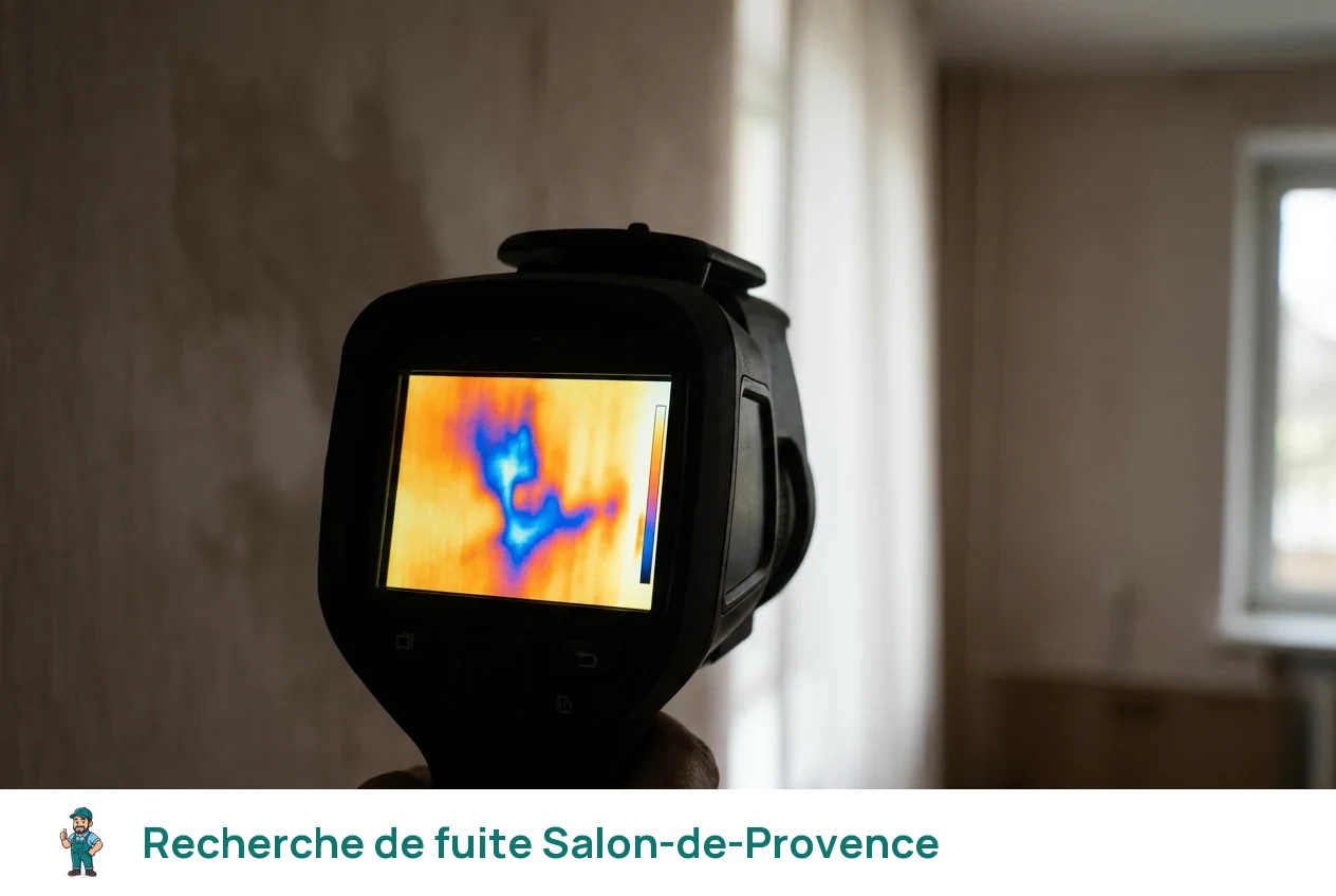 Recherche de fuite à Salon-de-Provence