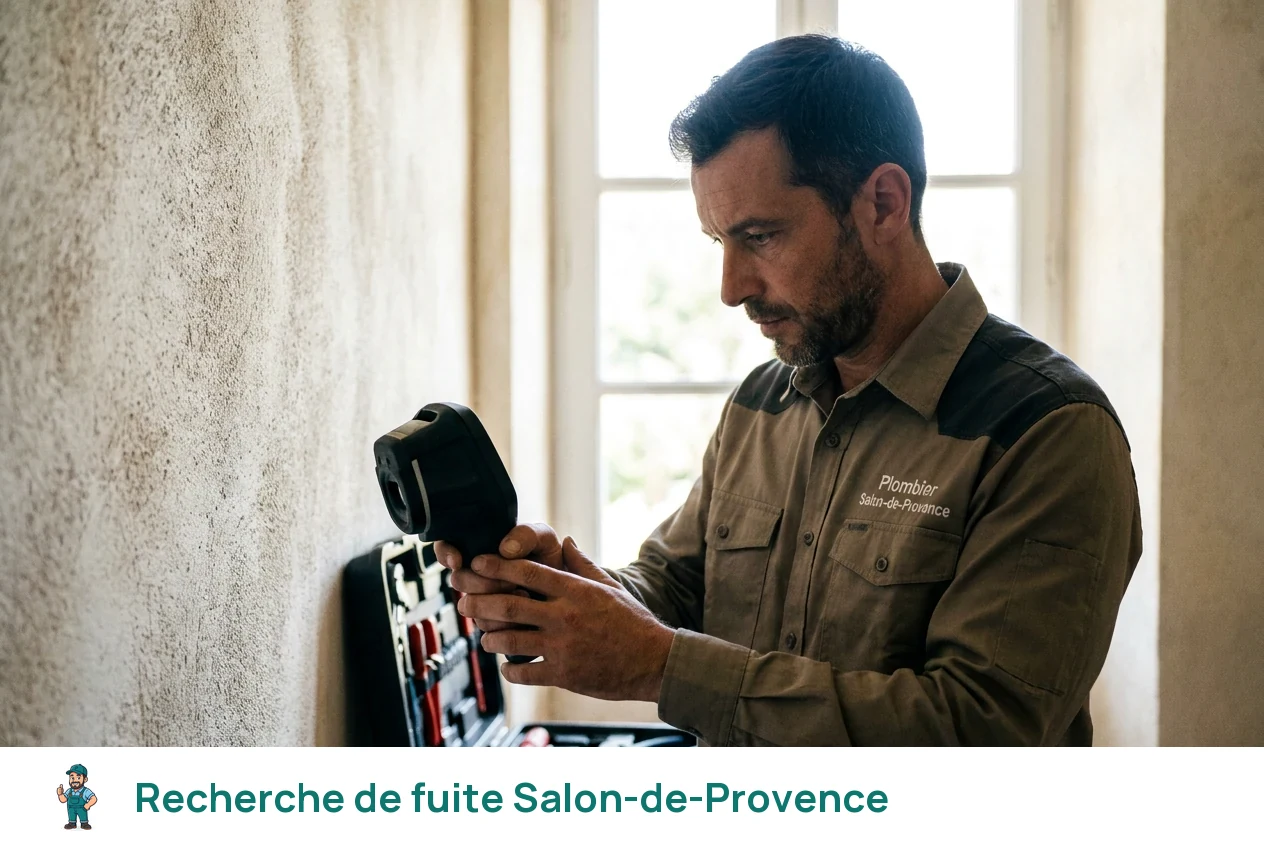 Recherche de fuite à Salon-de-Provence