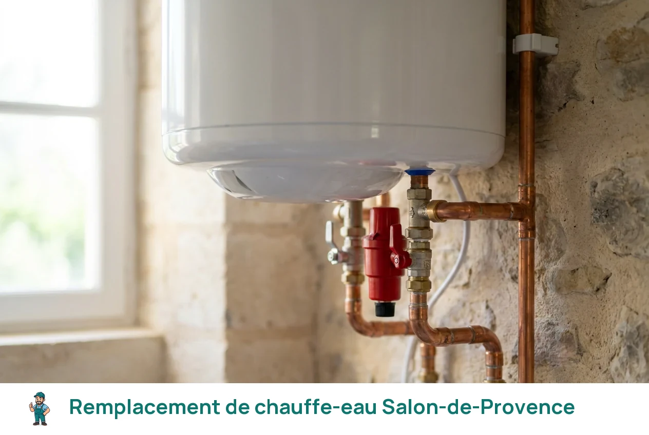 Remplacement de chauffe-eau à Salon-de-Provence