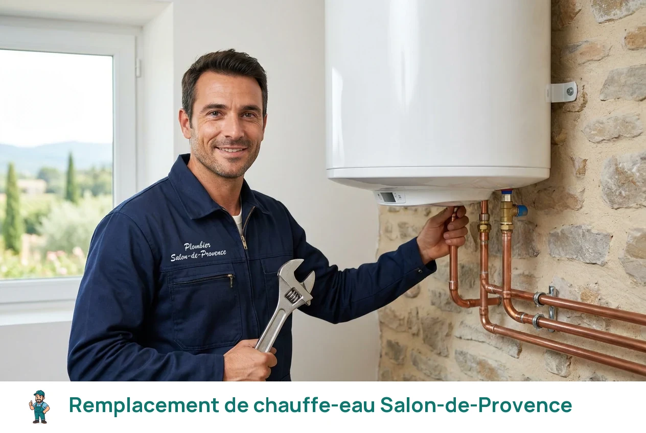 Remplacement de chauffe-eau à Salon-de-Provence