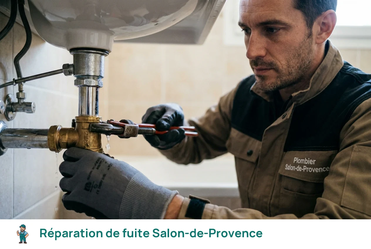 Réparation de fuite à Salon-de-Provence